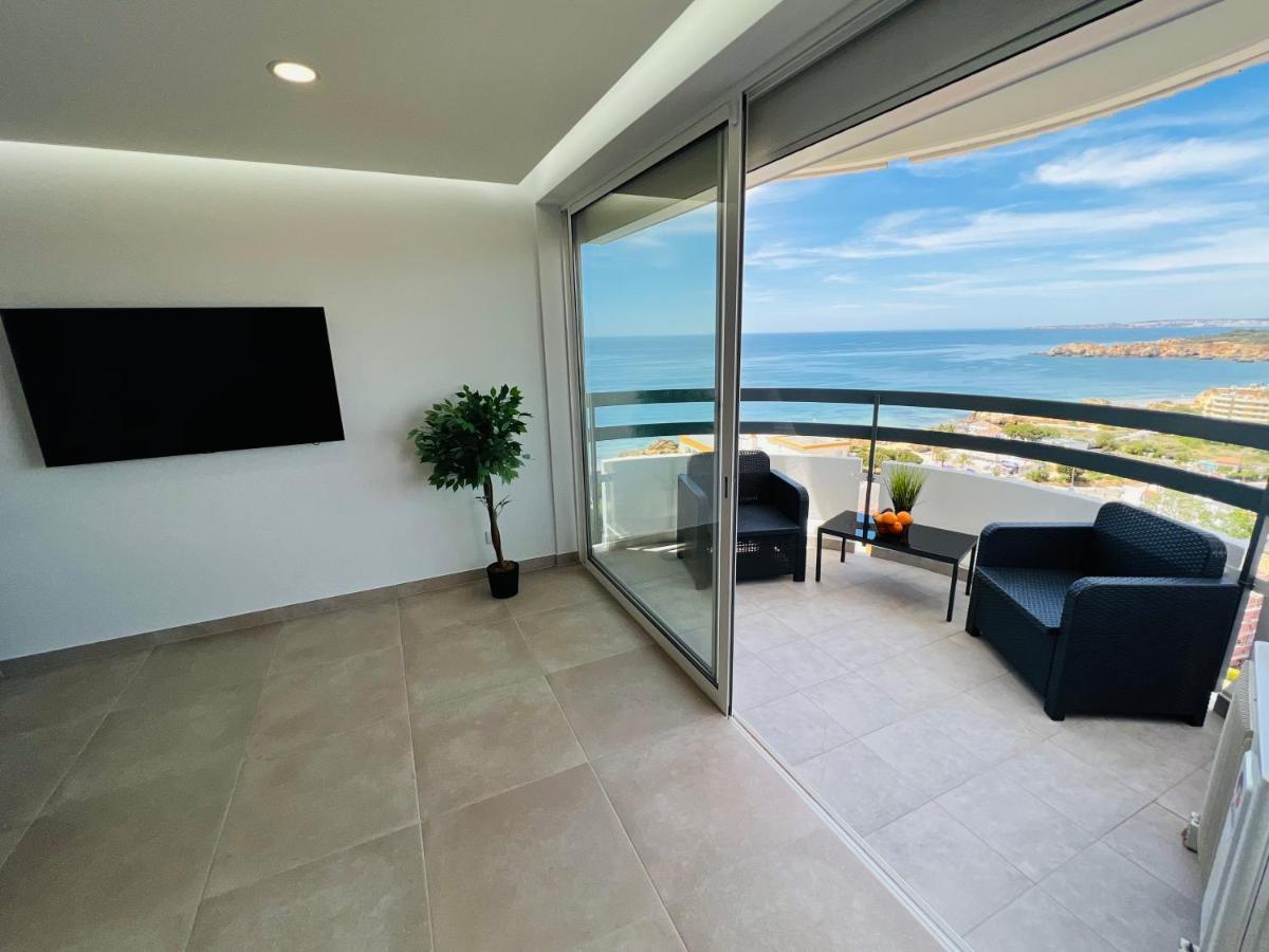 Top Ocean View Apartment - Amazing Sunset - Modern Style - Pool & 200M To Beach Portimão Exterior foto