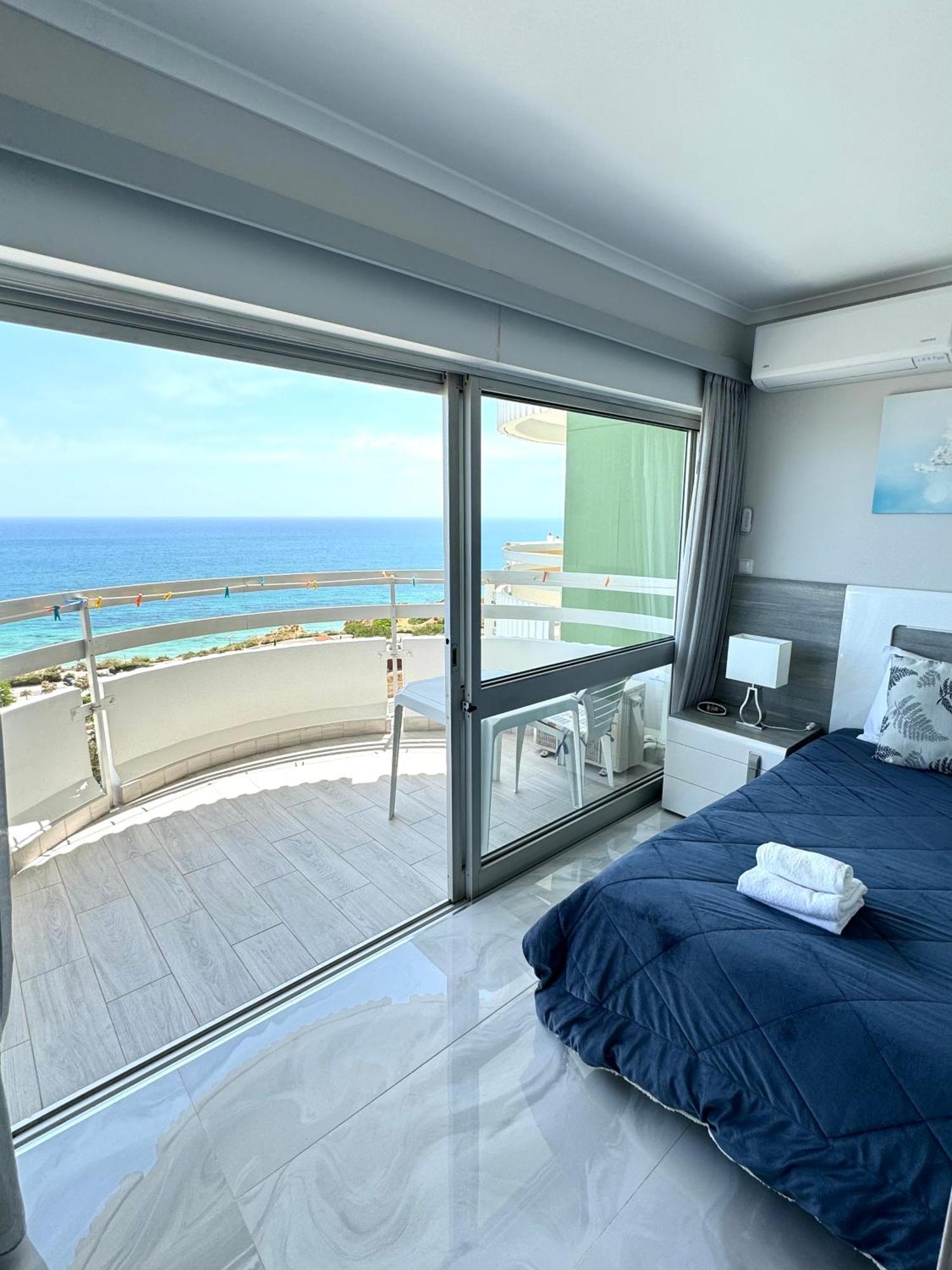 Top Ocean View Apartment - Amazing Sunset - Modern Style - Pool & 200M To Beach Portimão Exterior foto